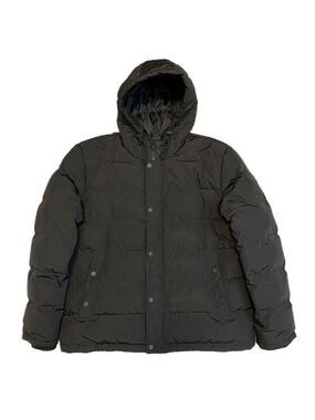 GUESS Black Designer Winter Puffer Parka Coat - Womens XXL
